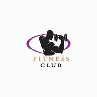 Fitness-Kunst-Club vektor