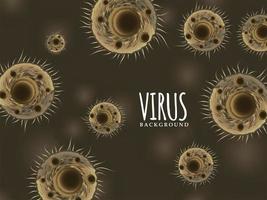 virus sprider infektionsbakgrund vektor