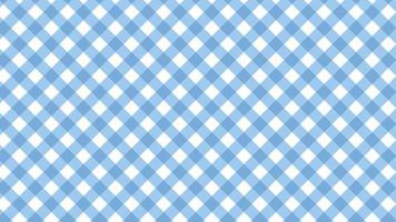 ästhetischer niedlicher pastellblauer Gingham-Check, Checker-Plaid, Checkerboard-nahtlose Musterhintergrundillustration, perfekt für Tapeten, Hintergrund, Postkarte, Hintergrund, Banner vektor