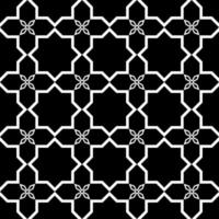 abstrakt geometrisk sömlös mönster. design för tyg, tapet, bakgrund, Kläder. svart och vit vektor bakgrund.