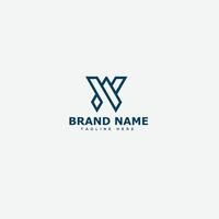 wa-Logo-Design-Vorlage, Vektorgrafik-Branding-Element vektor