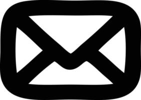 kuvert brev ikon vektor