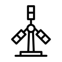 Windmühlen-Icon-Design vektor