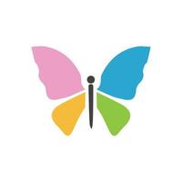 Schönheit Schmetterling Logo Vorlage Vektor Icon Design