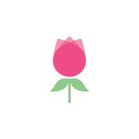 Schönheit Rose Blume Vektor Icon Design-Vorlage