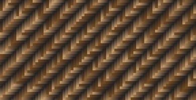 geometrisk etnisk mönster sömlös slumpmässig brun korg- vävare. sömlös mönster. vektor