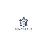 große Schildkröte Symbol Vektor-Logo-Design. große schildkröte vorlage qualität logo symbol inspiration vektor
