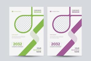 moderne Rollup-Banner-Designvorlage vektor