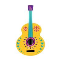 mexikanskt gitarrinstrument vektor