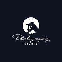 Fotografen-Logo-Design-Vektor-Inspiration vektor
