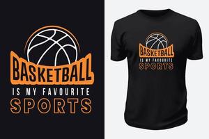 basketboll t skjorta design vektor