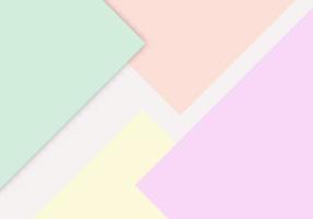 färgrik av mjuk rosa, gul, orange och grön papper skära bakgrund med kopia Plats för text vektor