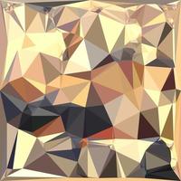 Biskuitgrauer abstrakter niedriger Polygonhintergrund vektor