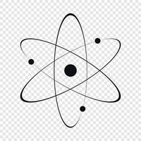 Atom-Symbol. Vektor