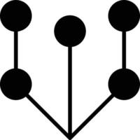 Symbol für Entwicklungsglyphe vektor