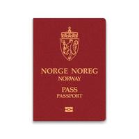 pass av Norge vektor