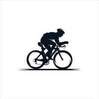 cykel årgång logotyp mall vektor