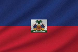 Nationalflagge von Haiti vektor