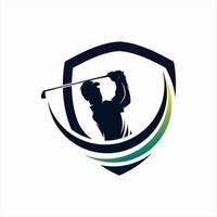 Golf-Sport-Logo-Template-Design vektor