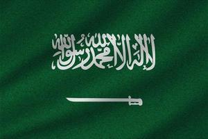 Nationalflagge von Saudi-Arabien vektor