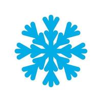 Schneeflocke-Winter-Symbol für Designgrafik vektor