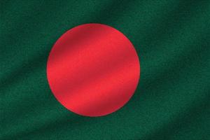 Nationalflagge von Bangladesch vektor