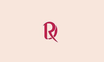 alfabetet bokstäver initialer monogram logotyp rd, dr, r och d vektor