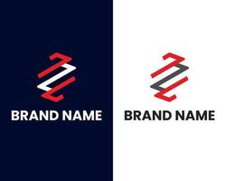 brev s och l mark modern logotyp design mall vektor