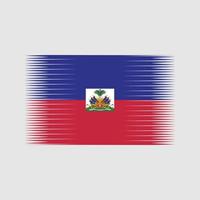 Vektor der Haiti-Flagge. Nationalflagge
