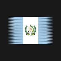 Vektor der Guatemala-Flagge. Nationalflagge