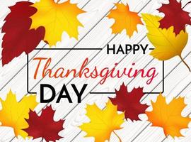 Thanksgiving Day-Banner. Herbstbanner vektor