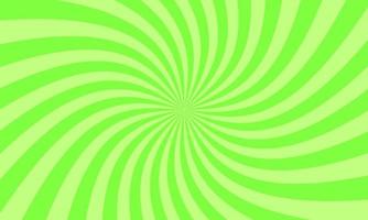 grön strålar bakgrund i retro stil. vektor. vektor