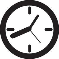 Stoppuhr-Symbol. Alarm-Piktogramm. Timer-Symbol. Symbol-Timer auf weißem Hintergrund. Timer-Vektorsymbole. Symbole für Timer und Stoppuhr vektor