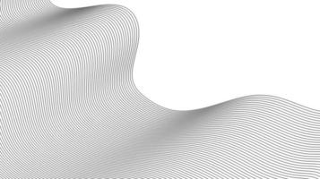 topografische Linie runde Linien abstrakt. Muster aus grauen Linien vektor