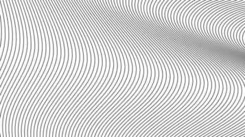 schwarz gestreifter Hintergrund. topografische Linie runde Linien abstrakt vektor