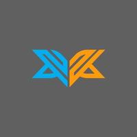 nn Buchstabe Logo kreatives Design mit Vektorgrafik, nn einfaches und modernes Logo. vektor