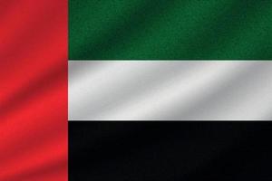 Nationalflagge der Vereinigten Arabischen Emirate vektor