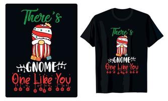 Frohe Weihnachten Gnome Designs für T-Shirt, Banner, Karten, Dekoration, Becher, etc vektor