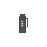 Thermos-Icon-Vektor-Template-Design vektor