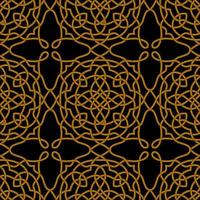 keltischer Knoten inspirierte nahtlosen Musterhintergrund