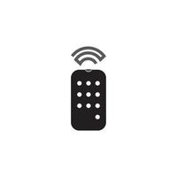 Design-Vorlage für Remote-Symbol-Vektorillustration vektor