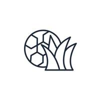 Sportbälle Symbole Symbol Vektorelemente für Infografik-Web vektor