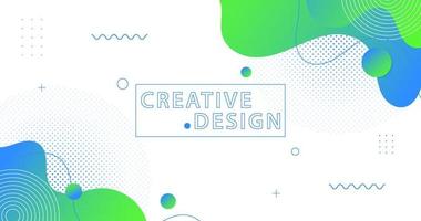 moderner kreativer Designhintergrund, Welleneffekt, weiche Farbe, eps 10 vektor