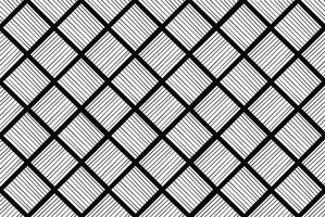 svart och vit rytmisk sömlös mönster prydnad textil- vektor
