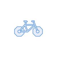 cykel ikon vektor för hemsida symbol ikon presentation