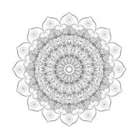 Mandala-Design-Vorlage vektor