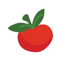 Tomaten-Symbol. Tomaten-Vektor-Design. Gemüse-Symbol. Vitamin-Gemüse-Vektor-Illustration. vektor