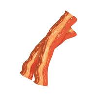 skivor bacon vektor