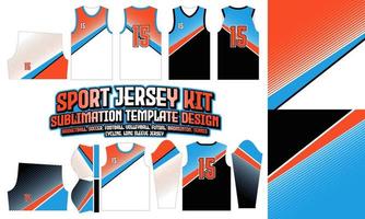 Oklahoma City Thunder Trikot Druckdesign Muster Sublimation Fußball Fußball Badminton vektor