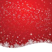 jul snöflinga med natt stjärna ljus och snö falla abstrakt bakcground vektor illustration.
